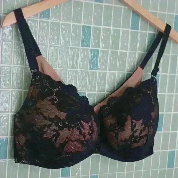 torrid curve Lace Plus Size Bra Black - Picture 4 of 13